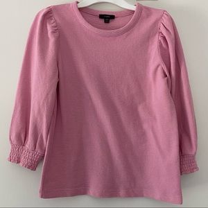Jcrew puff sleeve tee